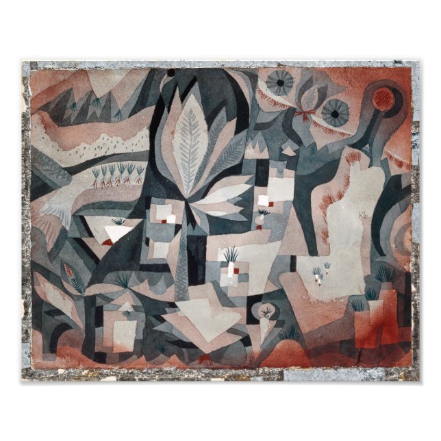 Dry Cooler Garden | Paul Klee | Photo Print (Front)
