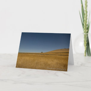 Dry Countryside Greeting Card
