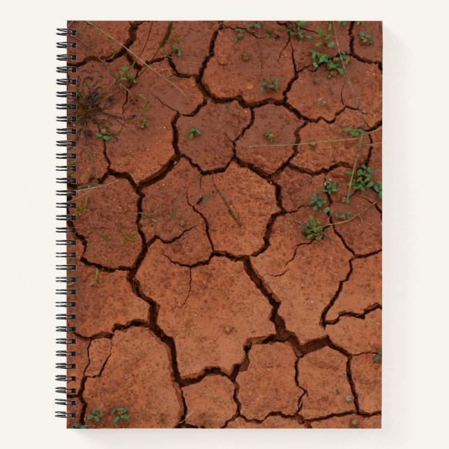 dry, cracked ground notebook (Front)