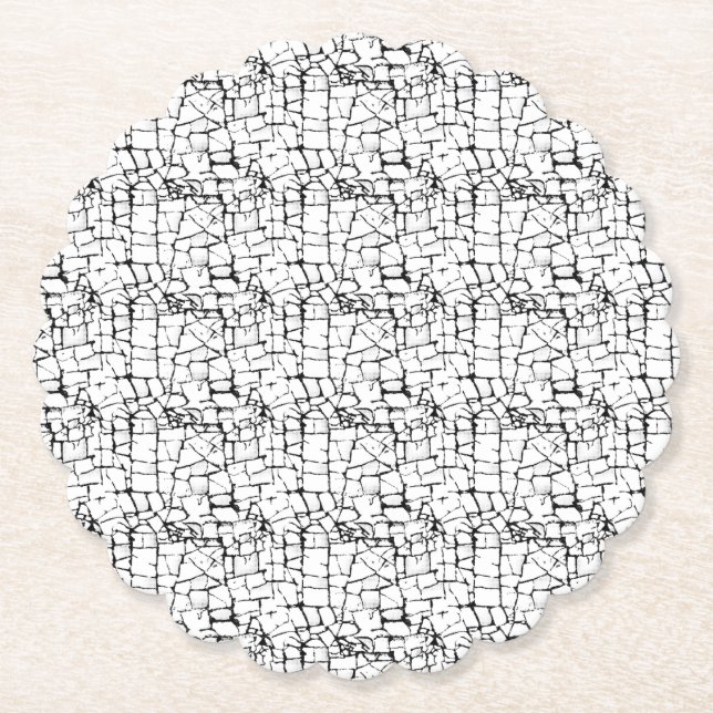 dry Design Fifteen Paper Coaster (Front)