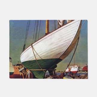 Dry Dock by John Atherton Doormat