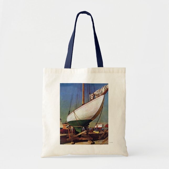 Dry Dock by John Atherton Tote Bag (Front)