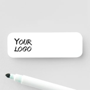 Dry Erase Business Customisable New Employee Name Tag