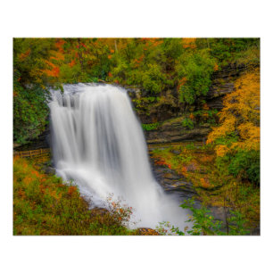 Dry Falls North Carolina Poster
