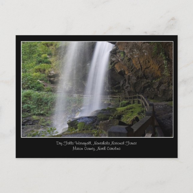 Dry Falls Waterfall Postcard (Front)