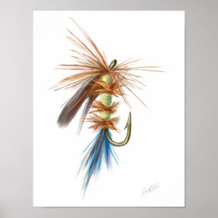 Dry Fly Print