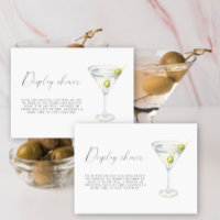 Dry Martini Bridal shower Display shower
