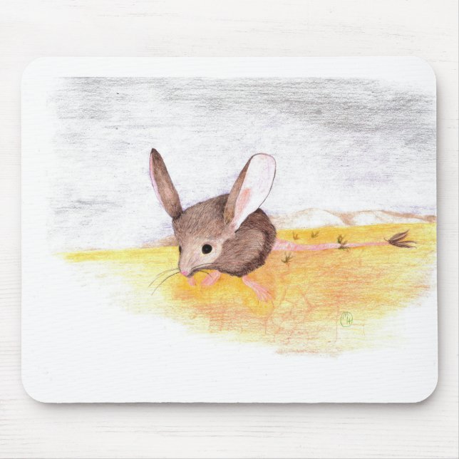 "Dry Mouse" Mouse Pad (Front)
