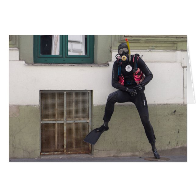 Dry Scuba Diver (Front Horizontal)