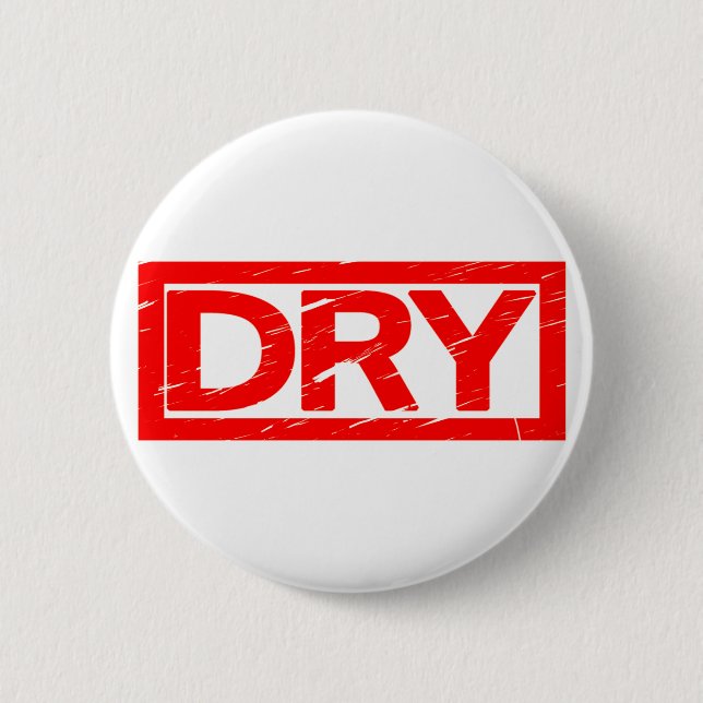Dry Stamp 6 Cm Round Badge (Front)