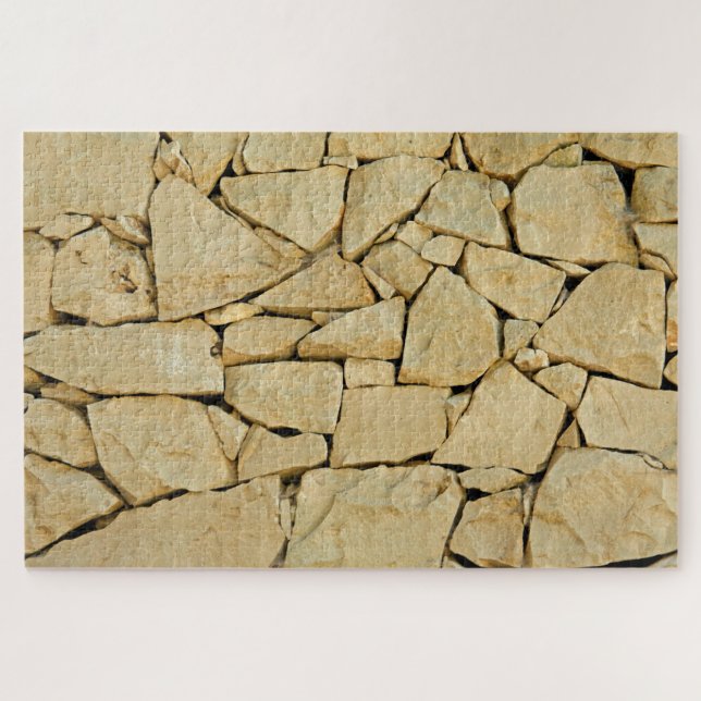Dry stone wall jigsaw puzzle (Horizontal)
