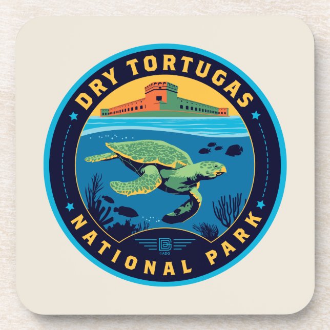 Dry Tortugas National Park Coaster (Front)
