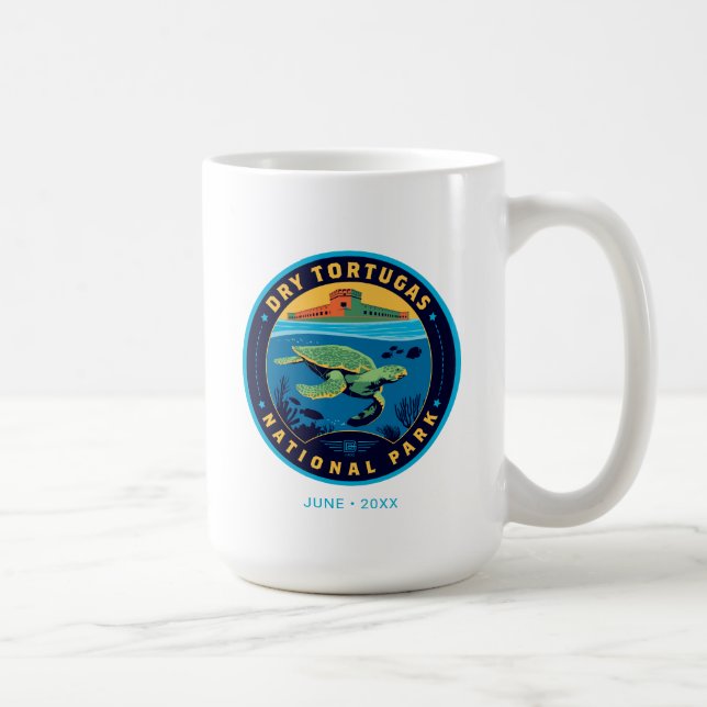 Dry Tortugas National Park Coffee Mug (Right)