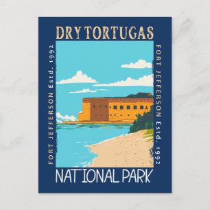 Dry Tortugas National Park Florida Fort Jefferson  Postcard