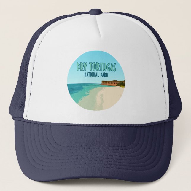 Dry Tortugas National Park Florida Trucker Hat (Front)