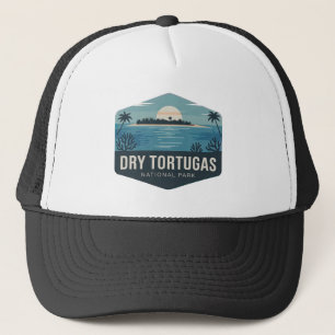 Dry Tortugas National Park Island Badge Trucker Hat