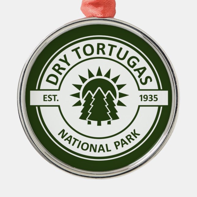 Dry Tortugas National Park Metal Ornament (Front)