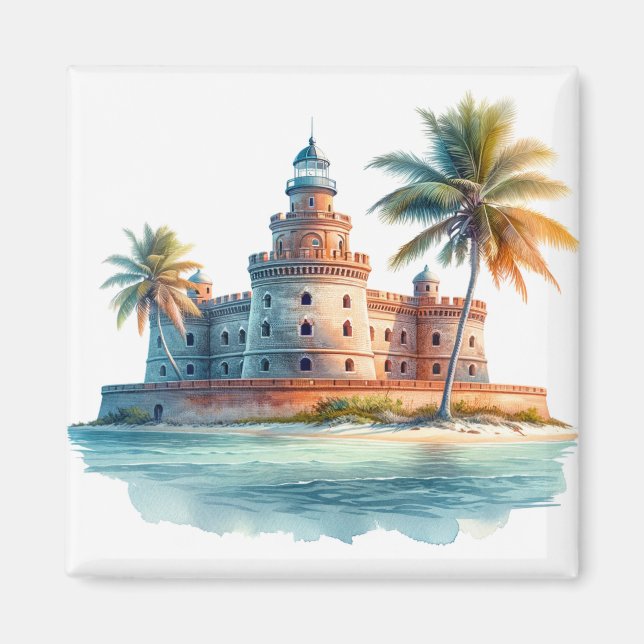 Dry Tortugas National Park Turtle Magnet (Front)