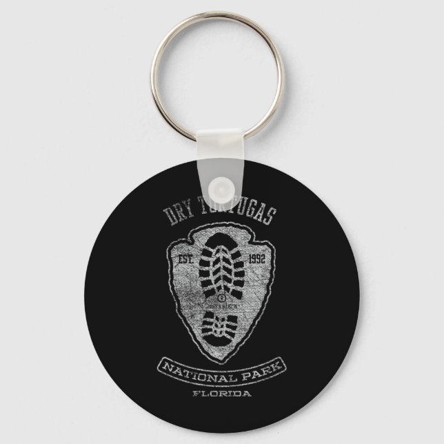 Dry Tortugas National Park Vacation  Key Ring (Front)