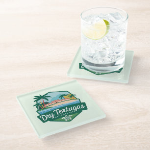 Dry Tortugas US National Park Glass Coaster