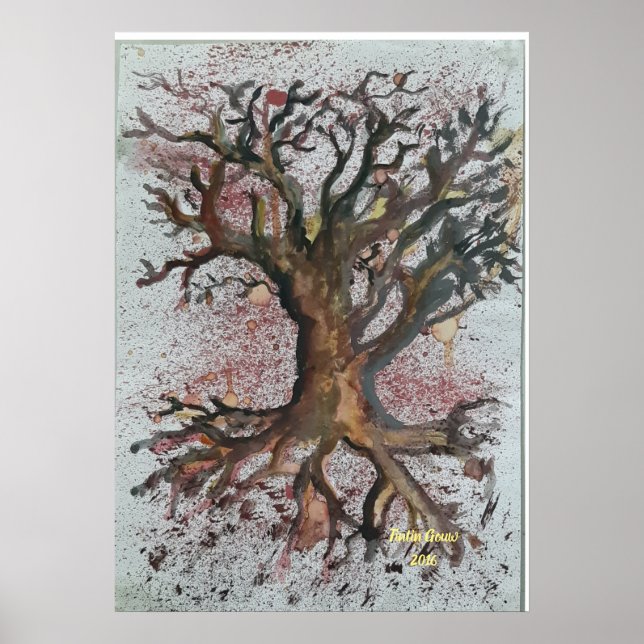 dry tree poster (Front)