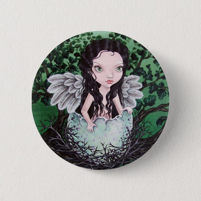 Dryad 6 Cm Round Badge (Front)