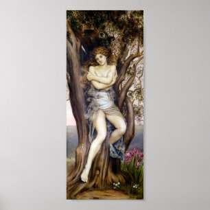 Dryad (Beautiful Tree Nymph) (Greek Myth) Poster