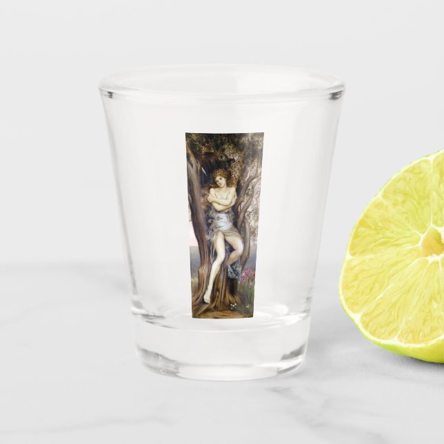 Dryad (Beautiful Tree Nymph) (Greek Myth) Shot Glass (Front)