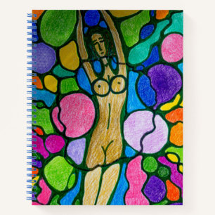 Dryad (wood nymph) notebook