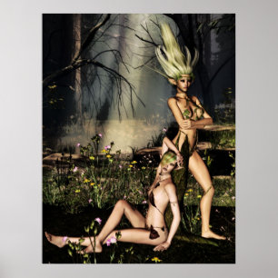 Dryads at Rest Poster
