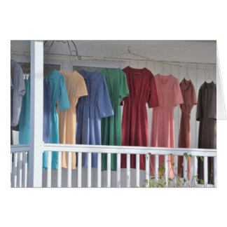 Drying Amish Laundry
