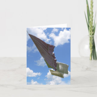 Drying Towels Notecard