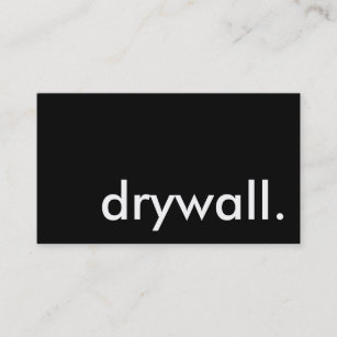 drywall. business card