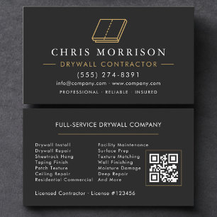 Drywall QR Code Business Card