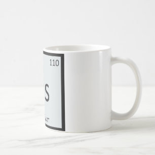 Ds - Dim Sum Chinese Chemistry Periodic Table Coffee Mug