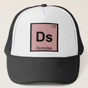 Ds - Diomedes Greek Chemistry Periodic Table Trucker Hat