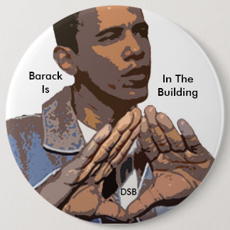 DSB Supports President-Elect Obama 6 Cm Round Badge