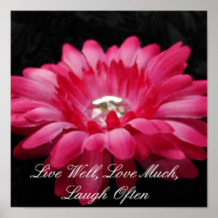 DSC00005 (2), Live Well, Love Much, Laugh Often Poster