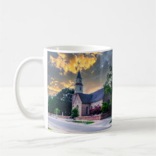 DSC02400-2-Bruton Parrish Church at Sunset Coffee Mug