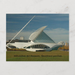 DSC_0127, Milwaukee Art Museum, Quadracci pavilion Postcard