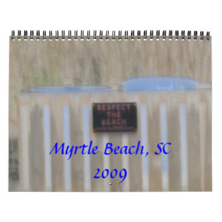 DSCI1291, Myrtle Beach, SC2009 Calendar