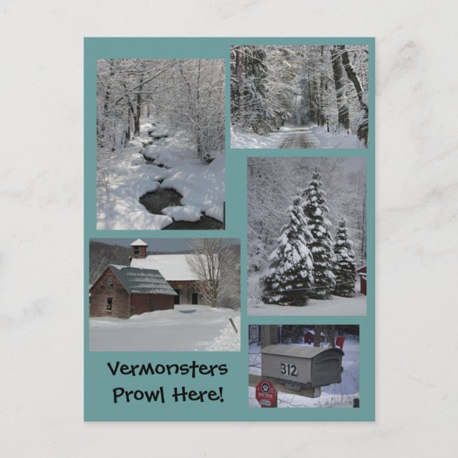 DSCN0313, DSCN0304, P4050014, DSCN0299, P215001... HOLIDAY POSTCARD (Front)