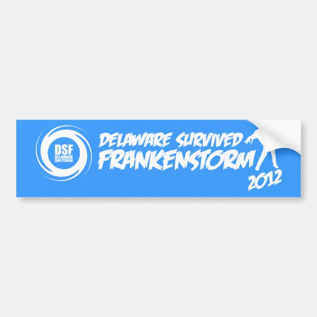 DSF Frankenstorm Bumpersticker Bumper Sticker (Front)