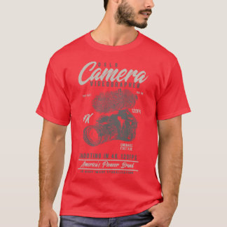 DSLR Camera Videographer T-Shirt