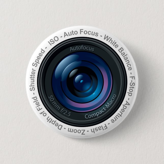 DSLR Feature 6 Cm Round Badge (Front)