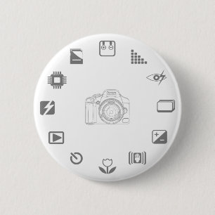 DSLR Feature 6 Cm Round Badge