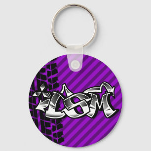 DSM Eclipse Talon 4g63 Purple Keychain