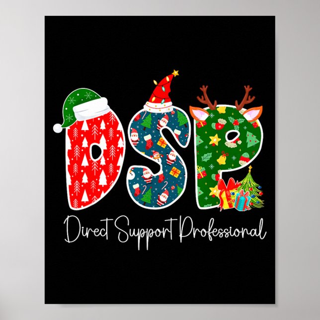 Dsp Christmas Direct Suprt Professional Xmas Famil Poster (Front)