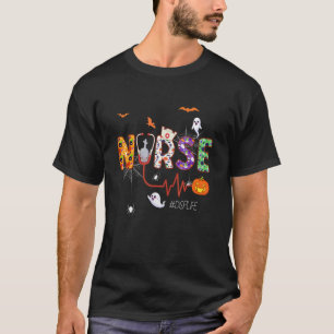 Dsp Nurse Direct Support Person Nursing Halloween T-Shirt