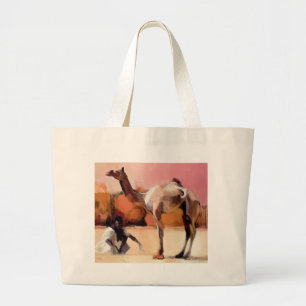 dsu and Said Rann of Kutch 1996 Large Tote Bag